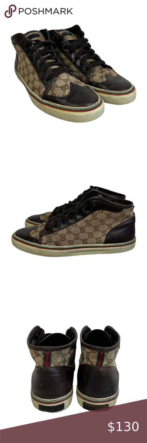 gucci wingtips|Gucci GG Wingtip Canvas High.